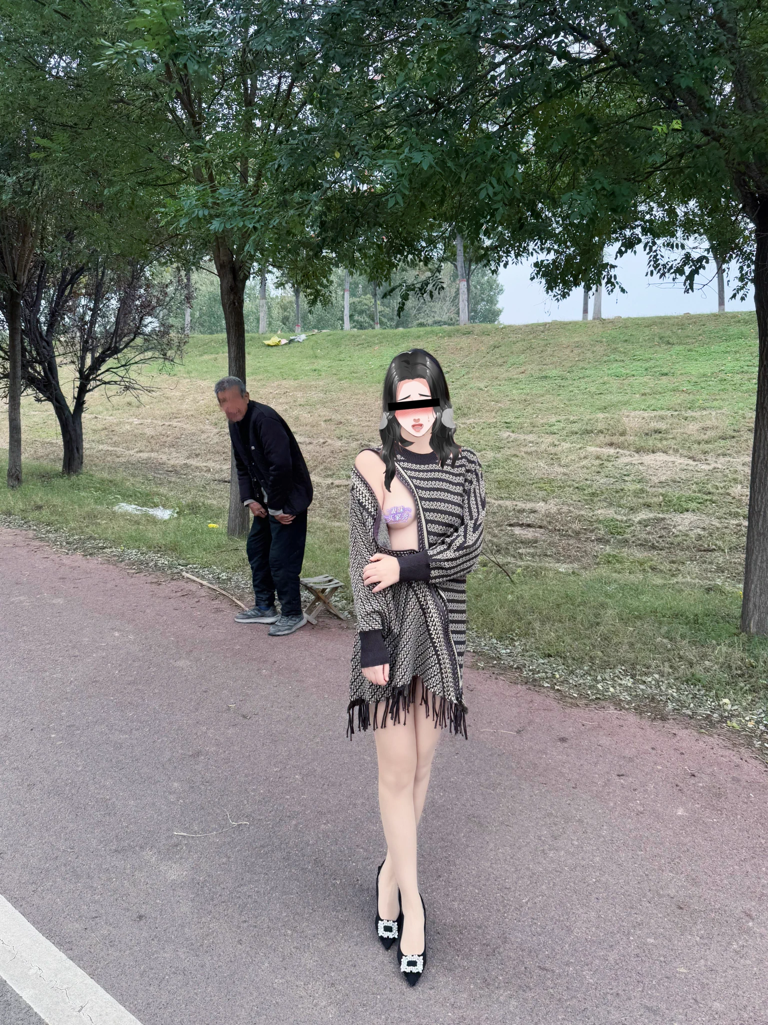 题目：看图说话，根据你看到的画面，描述出当时的故事情节👀

#妻味买家秀 #户外露出 #反差人妻 https://t.co/FgWOlVdmTm