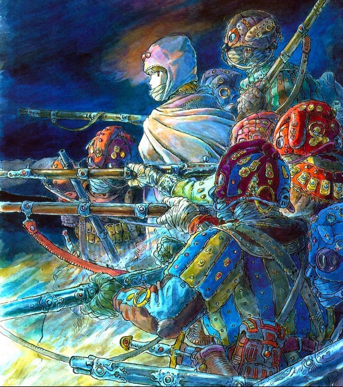 Nausicaä of the Valley of the Wind (1984) https://t.co/5KAdOHj8Kn