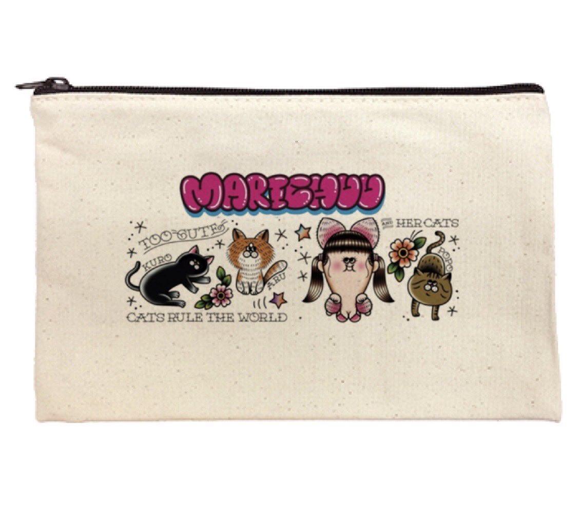 パーカーとポーチのデザインは
カツヲさんに描いていただきました✨
どんなタッチも本当にかわいくてずっと憧れていたので、ぽん経由で叶って嬉しすぎています😭✨
本当にありがとうございます！！
長澤家の猫ちゃん’s、最高に可愛い！！

https://t.co/IObWr0jRA7 https://t.co/rTUcYsMyC1