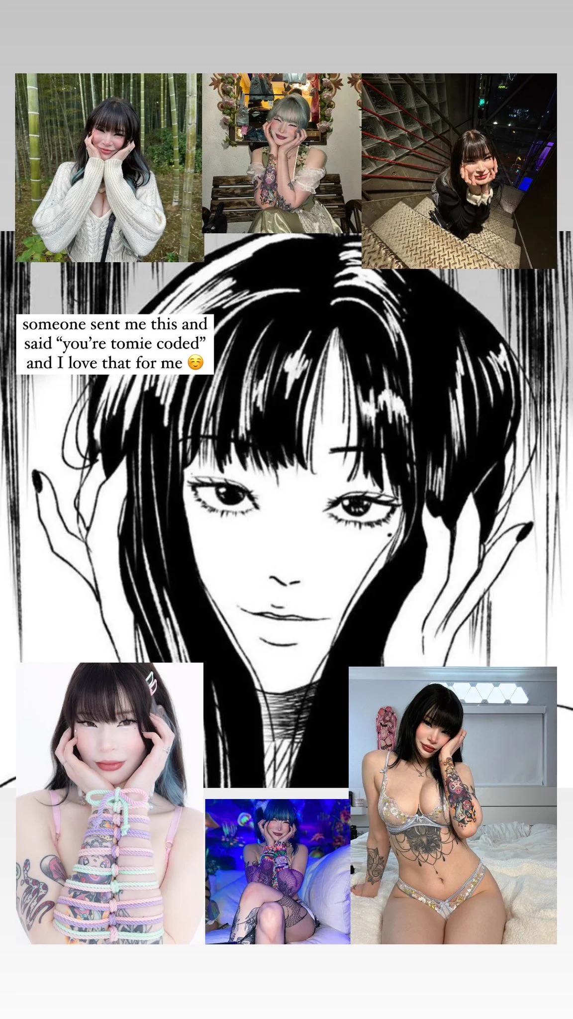 Did a collage on my IG story of my go to hand pose LOL https://t.co/QYesiCdJ9w