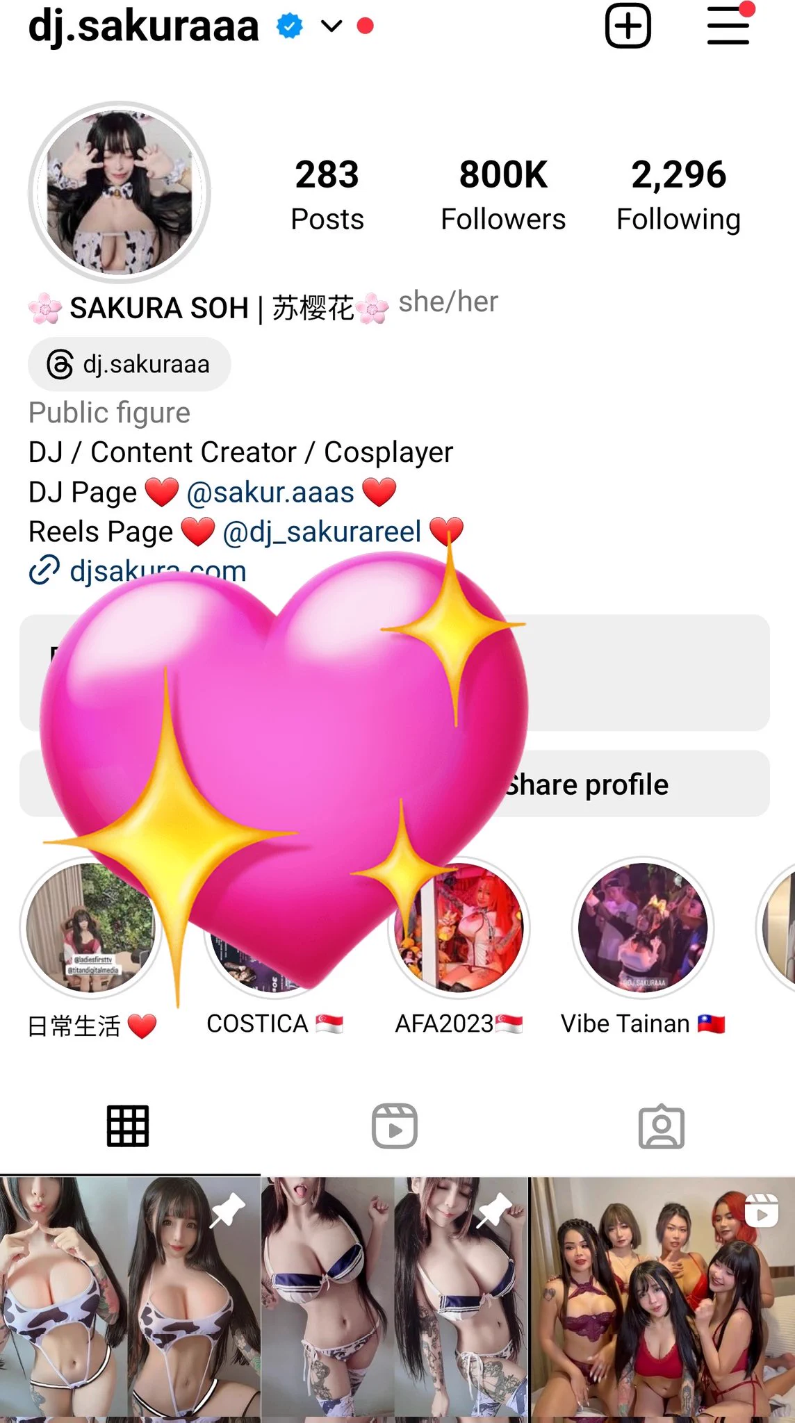 Thankyou for 800k !!!!! 💖😍😍🥹😱 https://t.co/FMhukjFFf0