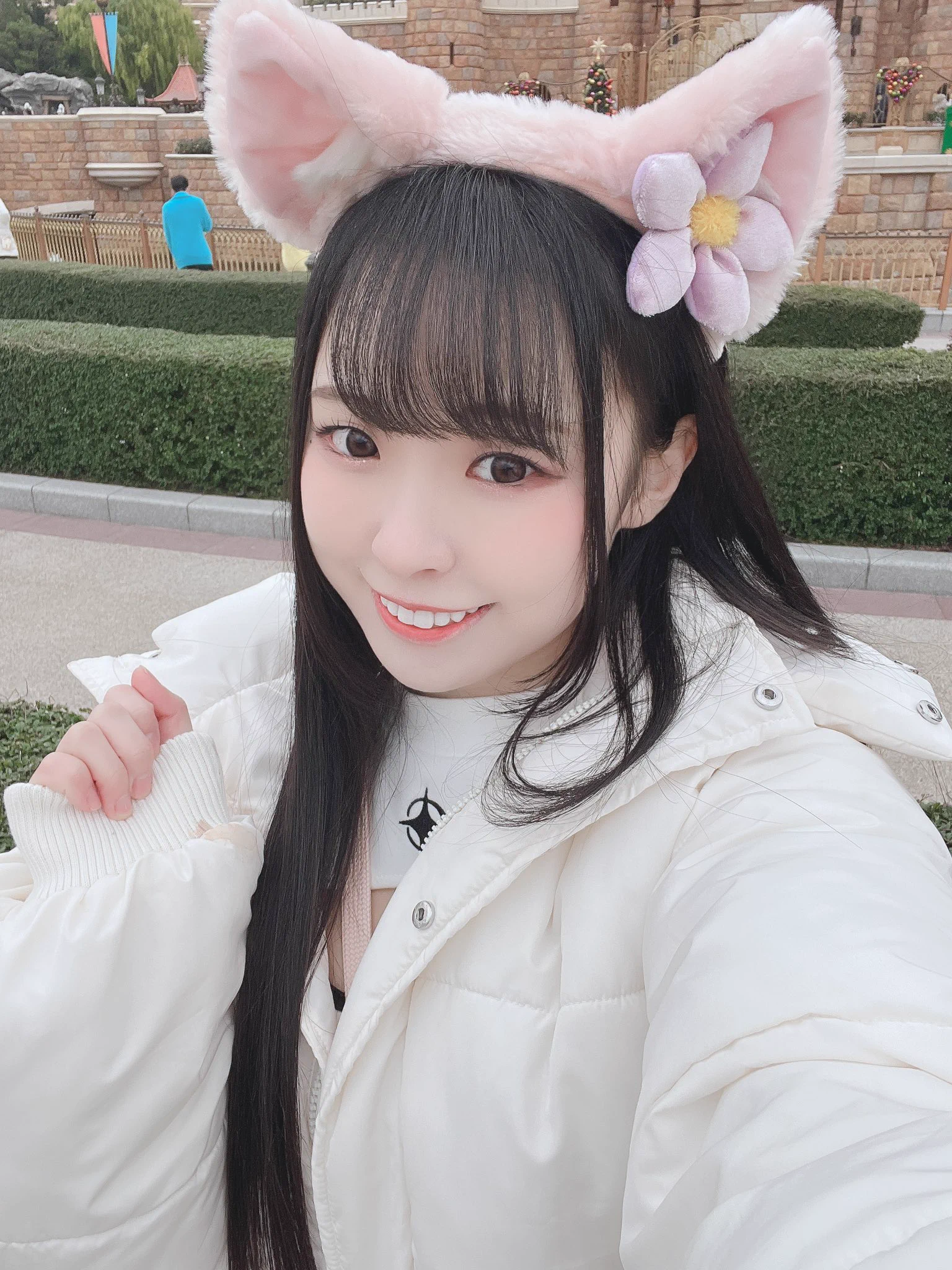 今天可愛上線中～chu寒い❄️差點冷到生病🥹我們明天RG見吧✨✨✨ https://t.co/0tJi6gwE4I