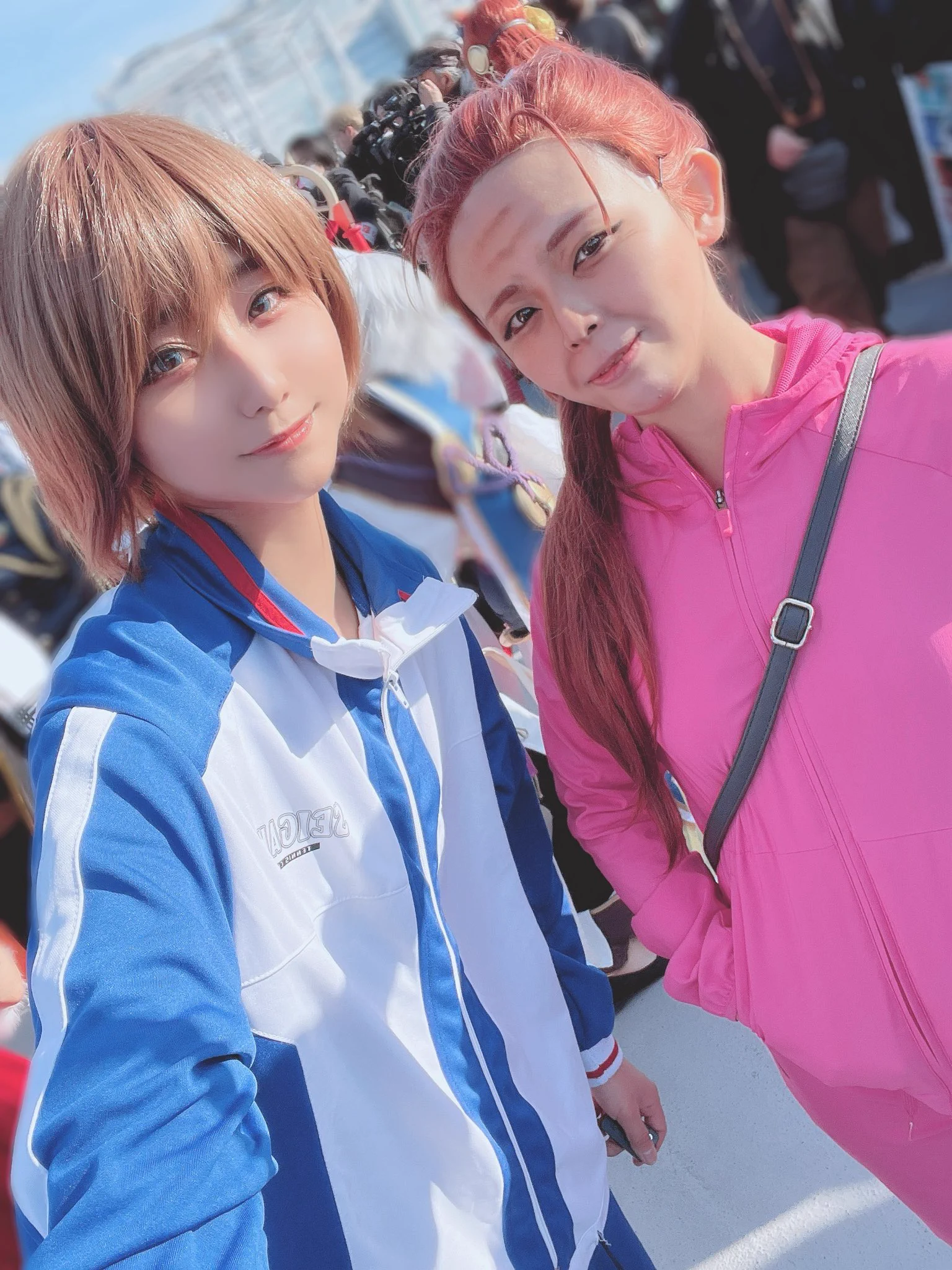 あんこさん今日も会えたのだがかなり若返っていた、コスプレイヤーすごい👀@annkoro__mochi https://t.co/vI1JOyI1Oh