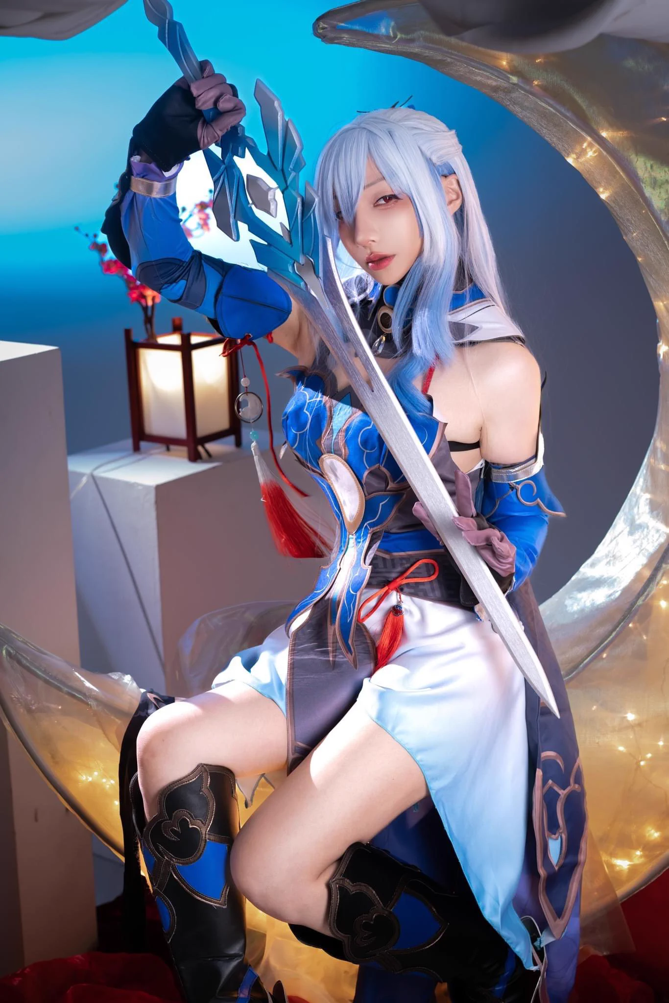「我為殺敵而揮劍.... 僅此而已」I wield the sword to vanquish my enemies,nothing more.崩壊スターレイル 鏡流 #honkaistarrail https://t.co/eZSdRO5h2g