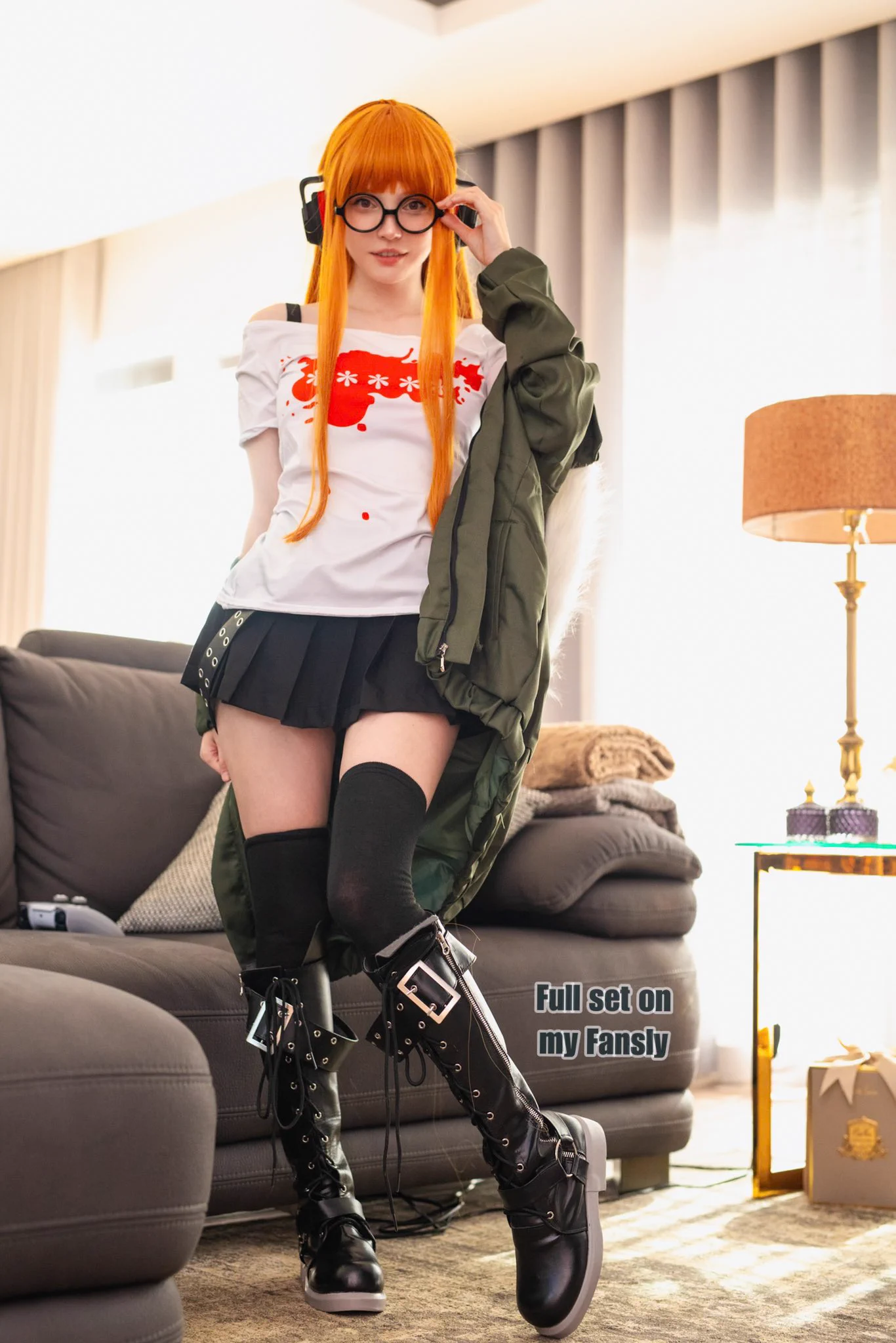 Rate my cosplay of Sakura Futaba https://t.co/UbbwuMoNge
