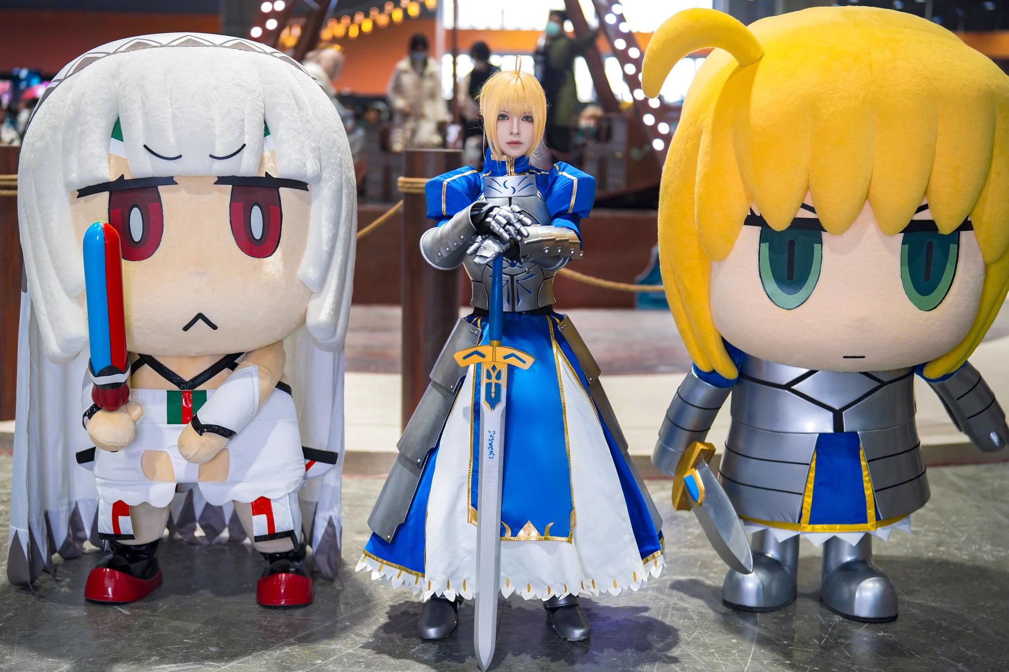 吾王回迦啦💙#fgo Fes2024 ＃saber https://t.co/uMVkFaEqDq