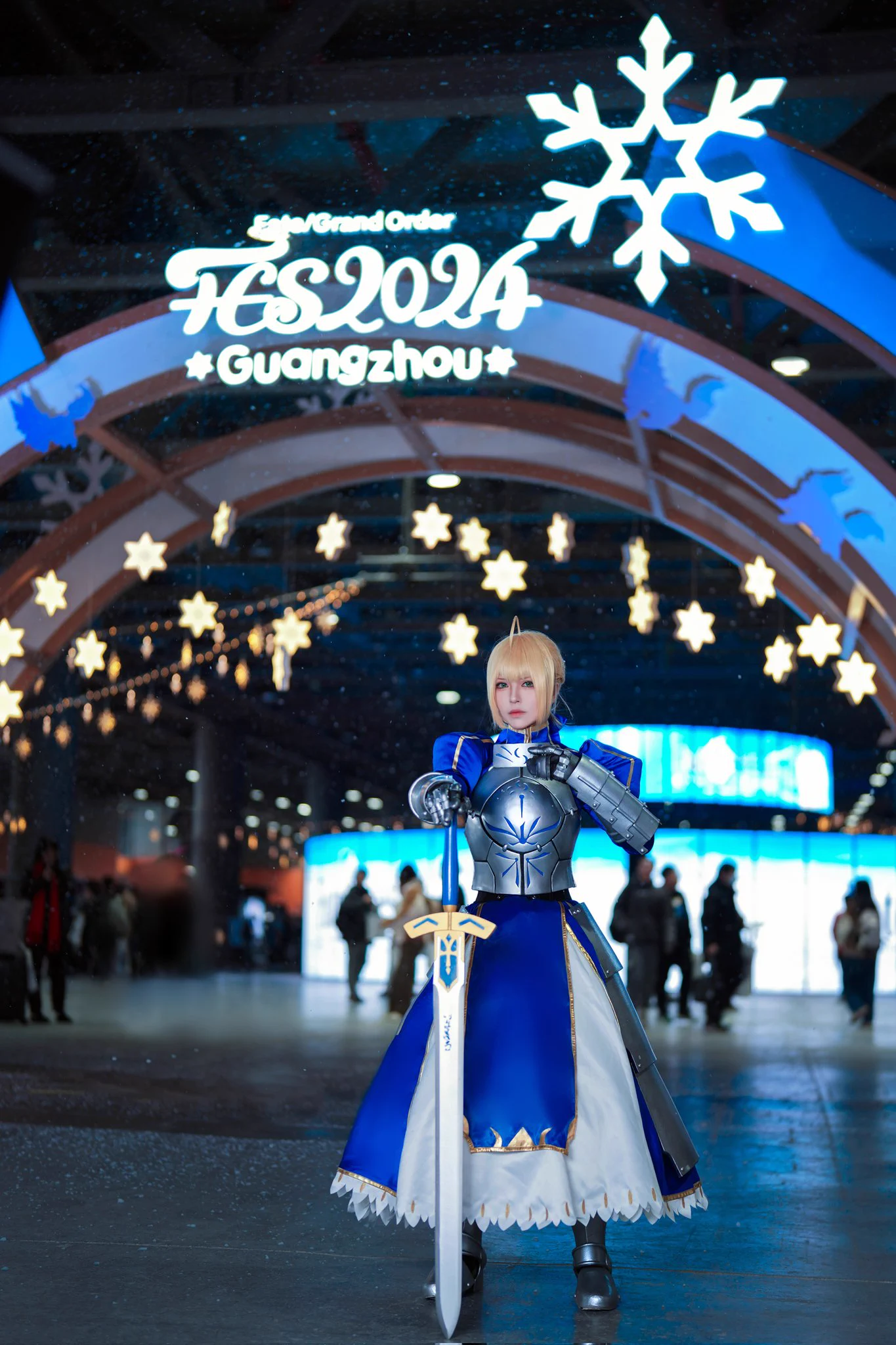 吾王回迦啦💙#fgo Fes2024 ＃saber https://t.co/uMVkFaEqDq