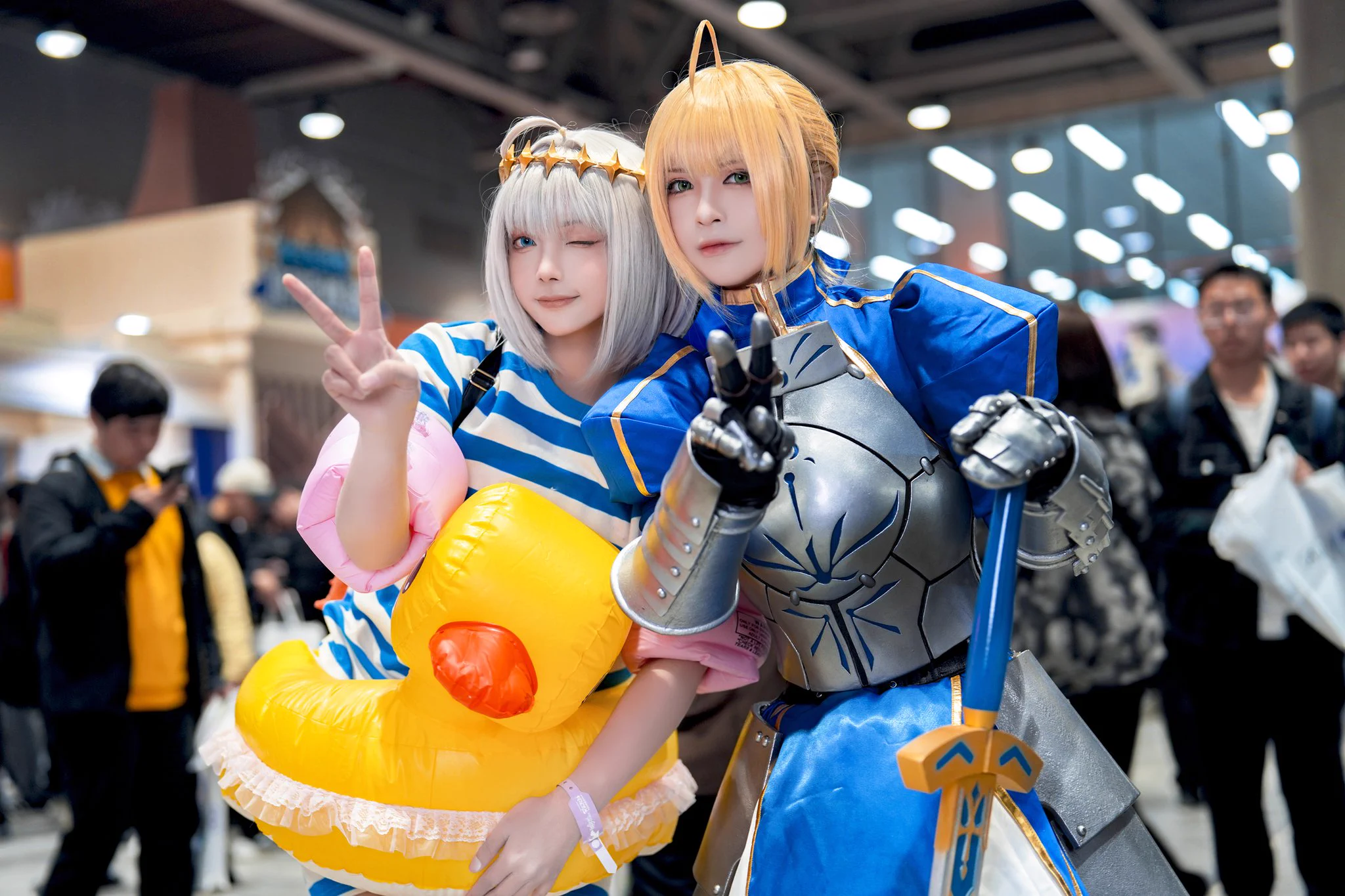 吾王回迦啦💙#fgo Fes2024 ＃saber https://t.co/uMVkFaEqDq