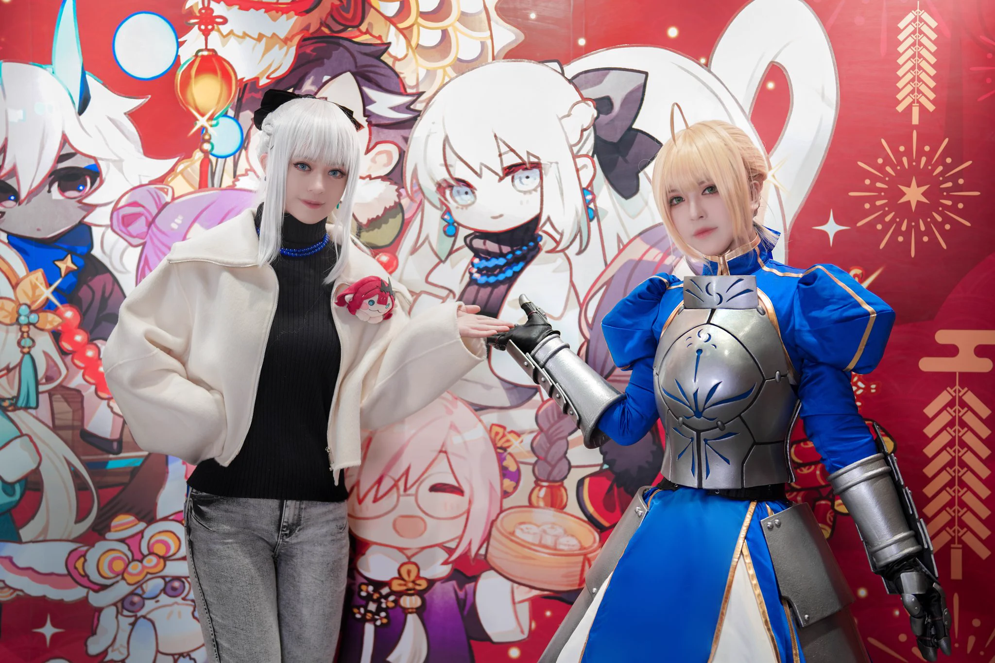 吾王回迦啦💙#fgo Fes2024 ＃saber https://t.co/uMVkFaEqDq