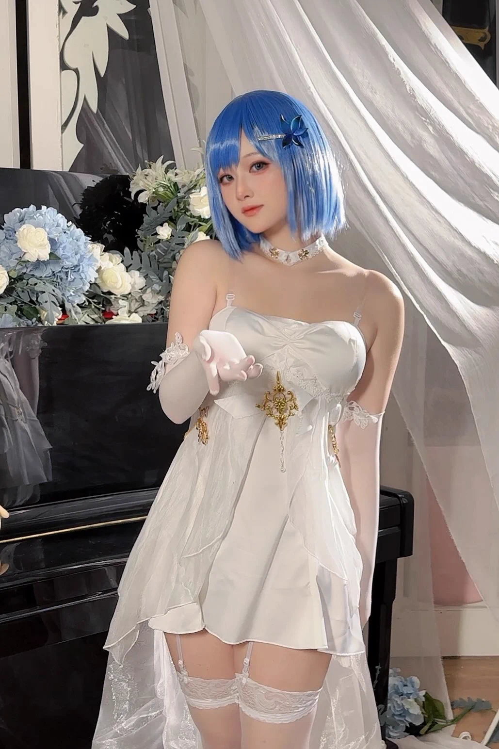 #cosplay #碧蓝航线 #コスプレ #cos #AzurLane #アズールレーン恰巴耶夫-礼服 https://t.co/a3H4GAtUK8