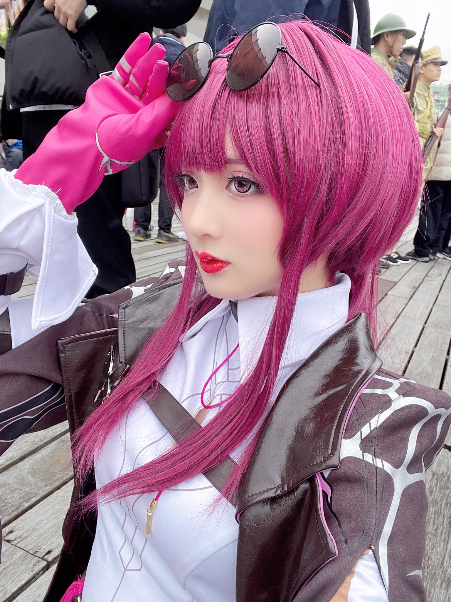「嗨，嗯，你们抓住我啦。」昨天的卡芙卡❤️活動三天大家有沒有開心呢🫶 https://t.co/MPFIm9S5Wf