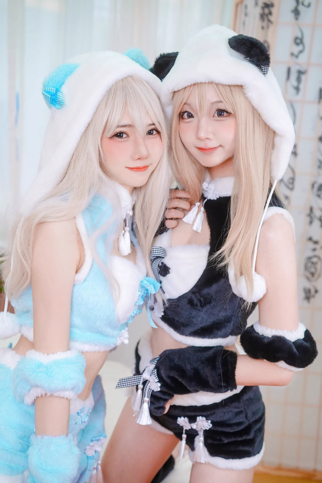Are We Both Your Fav Colours? 🥰❤️💙 Sally - Dorasnow 🖤 Jia Jia 佳佳 https://t.co/YUe8bugXhT