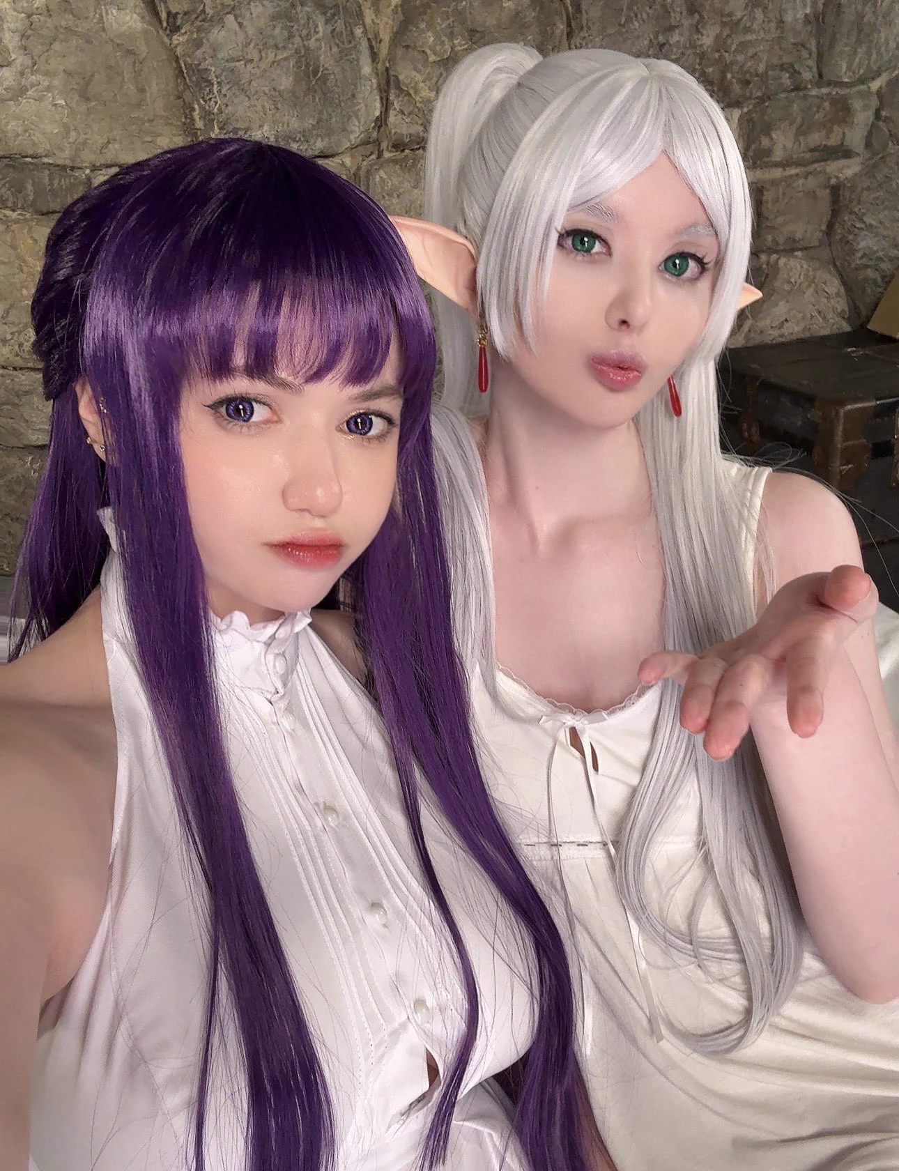 Down for elf or human? 

Frieren and Fern 💜🤍 https://t.co/dUD9EMTdge