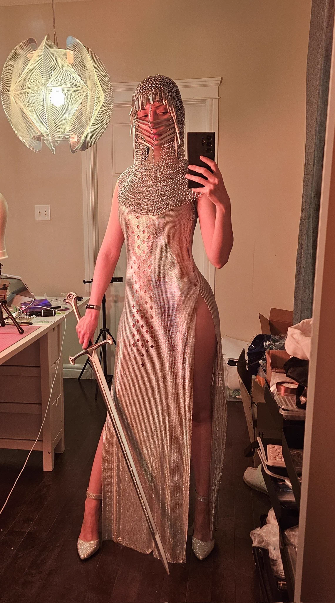 Work in Progress of my Princess Irulan cosplay from Dune Part 2 https://t.co/5BWJt4AA6u
