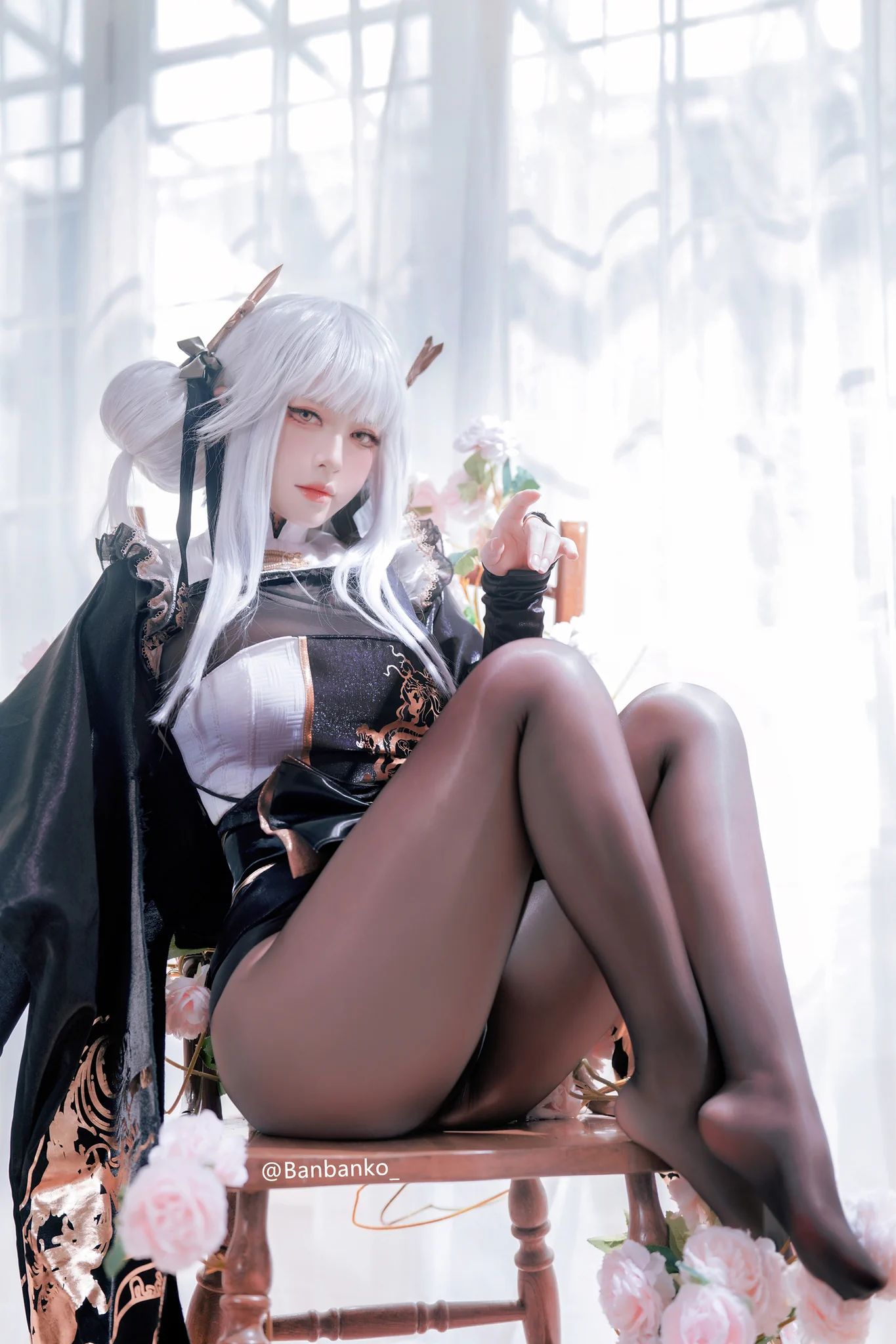 🐰🖤#nikke #NIKKEcosplay #胜利の女神NIKKE #布蘭兒 #ブラン https://t.co/qUyob2nhe3