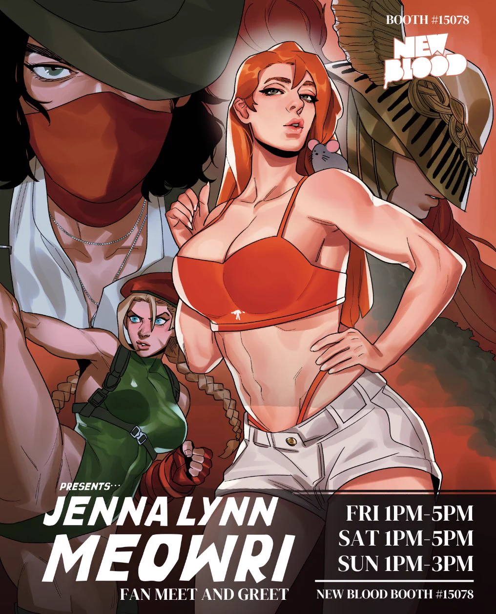 excited to announce I’ll be at #PAXEast2024 working for @NewBlood! Free signings and exclusive stickers; limited daily supply/first come first serve!See you all in Boston :) https://t.co/1chI6hYoAs