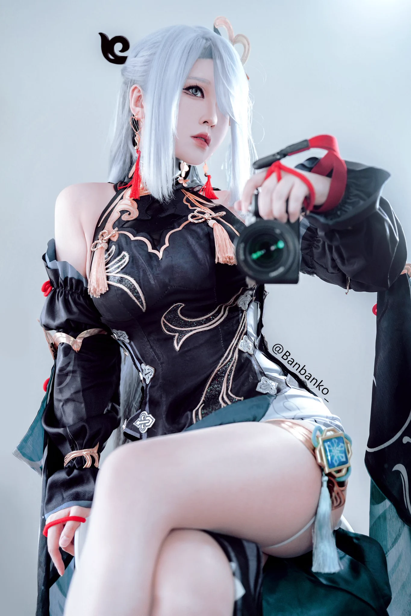 小姨📷#shenhe #GenshinImpact #申鹤 #原神 https://t.co/vhFQyR39iH