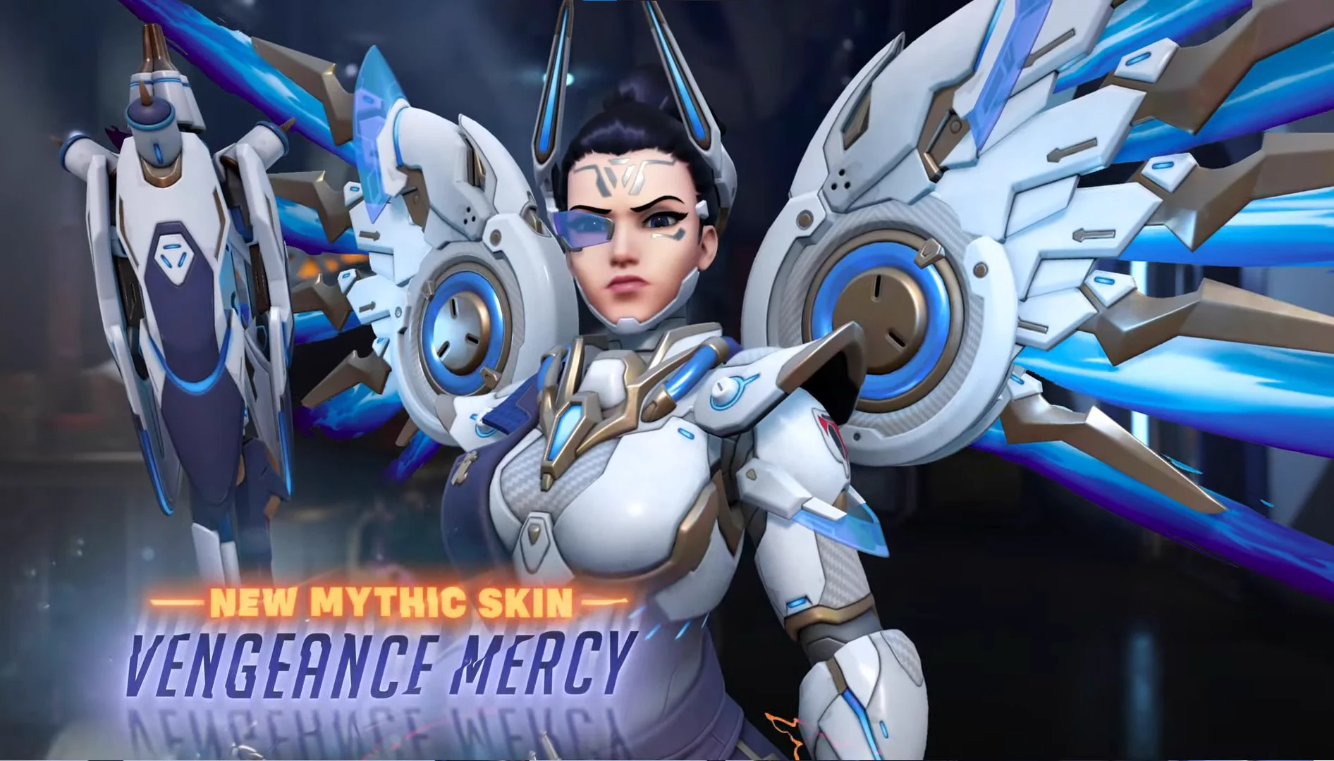 Overwatch 2 Vengeance Mercy New Mythic Skin In-Game Look 😈#Overwatch2 Season 10 New Mythic Vengeance Mercy Mythic Skin has been released ✨ https://t.co/on4X4C39Oi