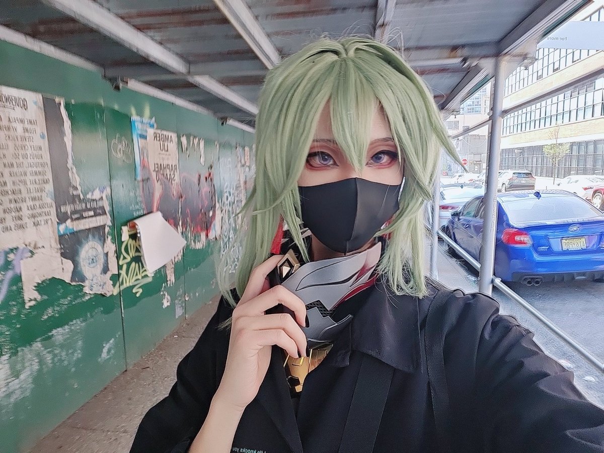 以社牛形态出击!（自己一个人cos出门还是好死亡 https://t.co/hGWagr614i