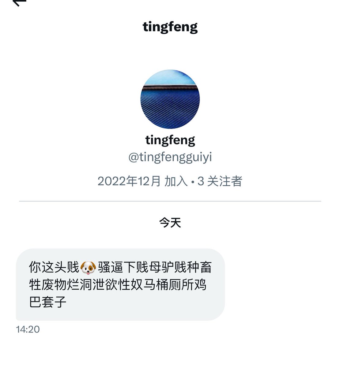 没想到我简简单单的两句话，某些人轻而易举地破防了。 https://t.co/czt4U9sPTW