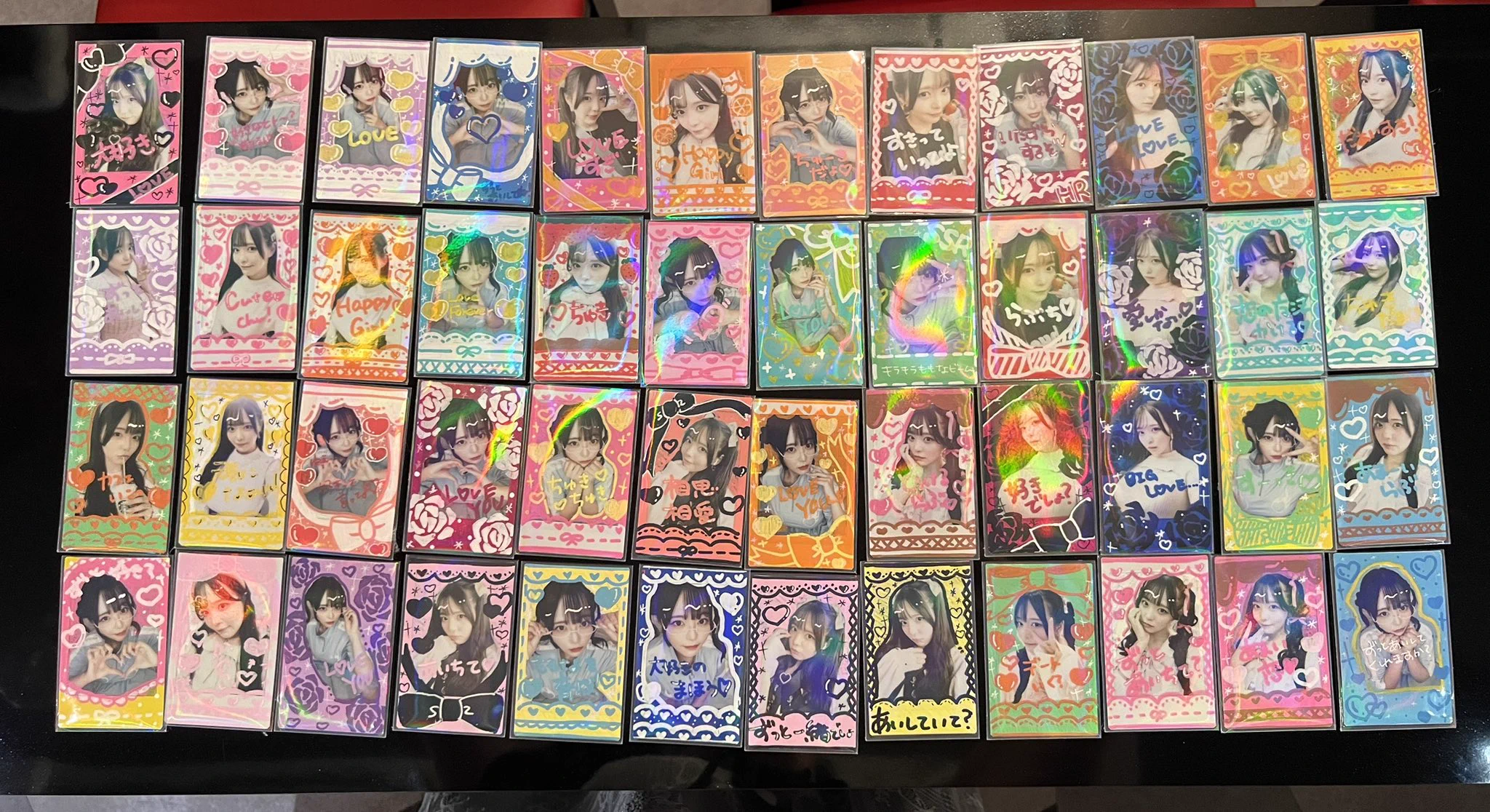チェキの絵柄こちらです♡♡お好きなもの事前に選んでおいてください✨️ https://t.co/IaMaZ3sKix