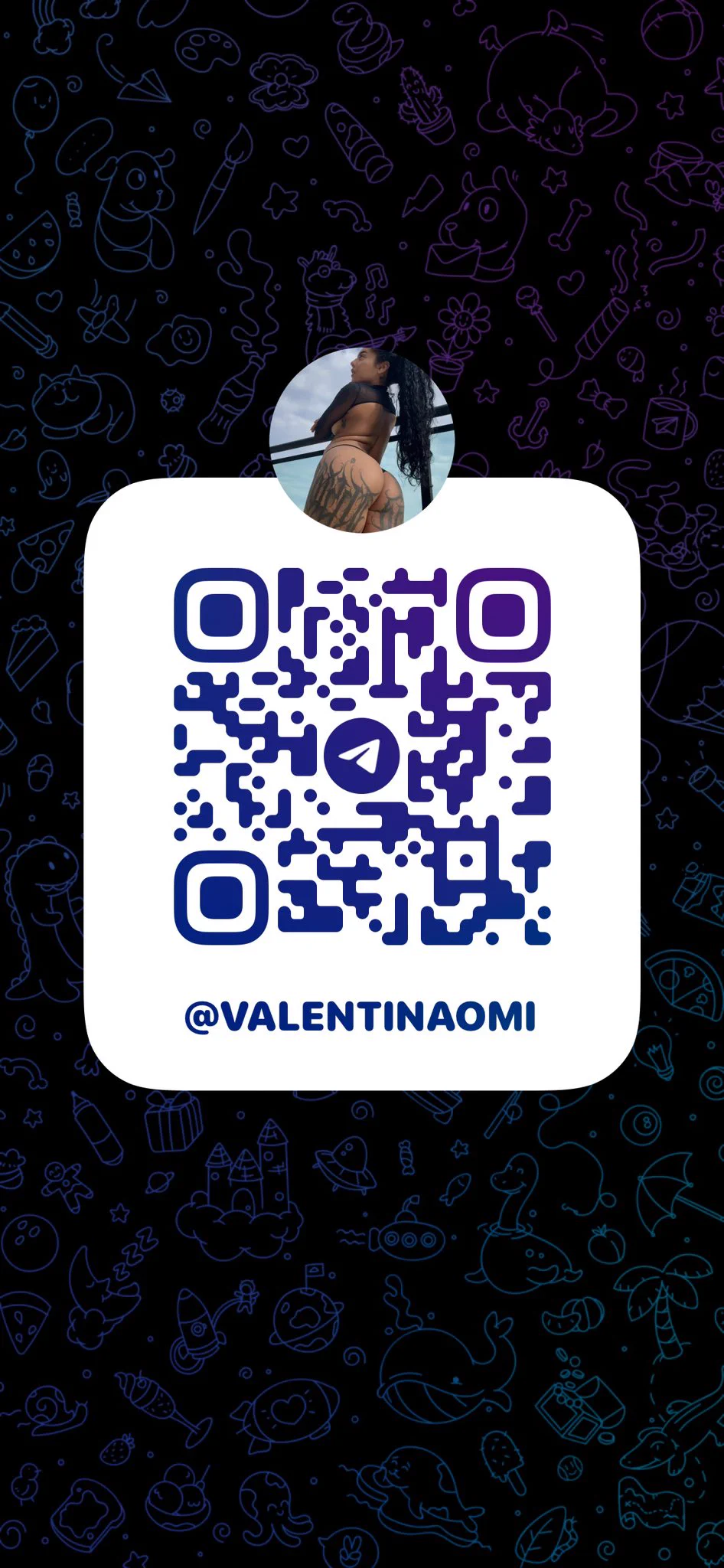 im available for videocalls, dm me on telegram: valentinaomi https://t.co/Qa8onEWIMJ