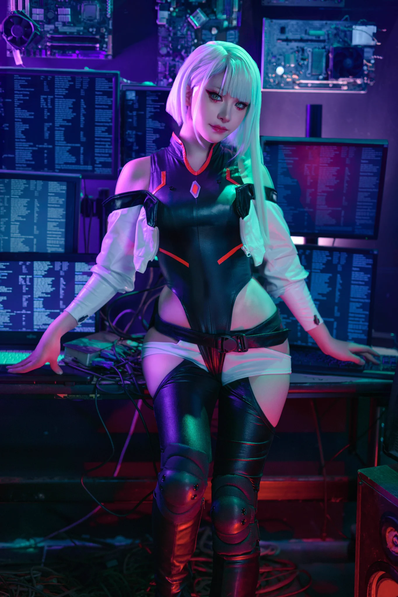 【 #CyberpunkEdgerunners /Lucy】「私は遠いとこへ行きたいんだ」🌕🌖🌗🌘🌑🌒🌓🌔🌕#Cyberpunk_Edgerunners #Cyberpunk2077 https://t.co/dN9pUT0l9s