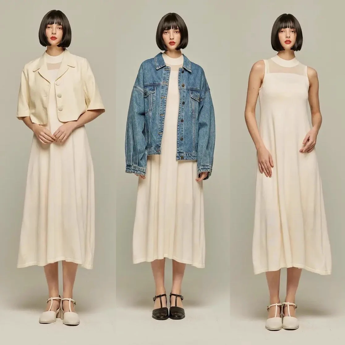 6月1日(土)お昼12時新作販売開始🌹《バラを贈ったのは誰？》シアーデザインサマーニットワンピース(インナー付き)Cream,Black#TNEWTIES #トゥエンティーズ https://t.co/W9BKg0QV8S
