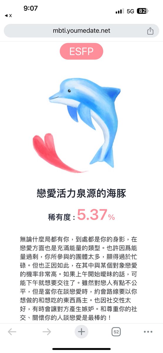 幹這看起來很雙子欸
我是雙子沒錯
但這根本不是我欸
我大社恐人怎麼可能測出來會長這樣 https://t.co/6h7K30ZAii