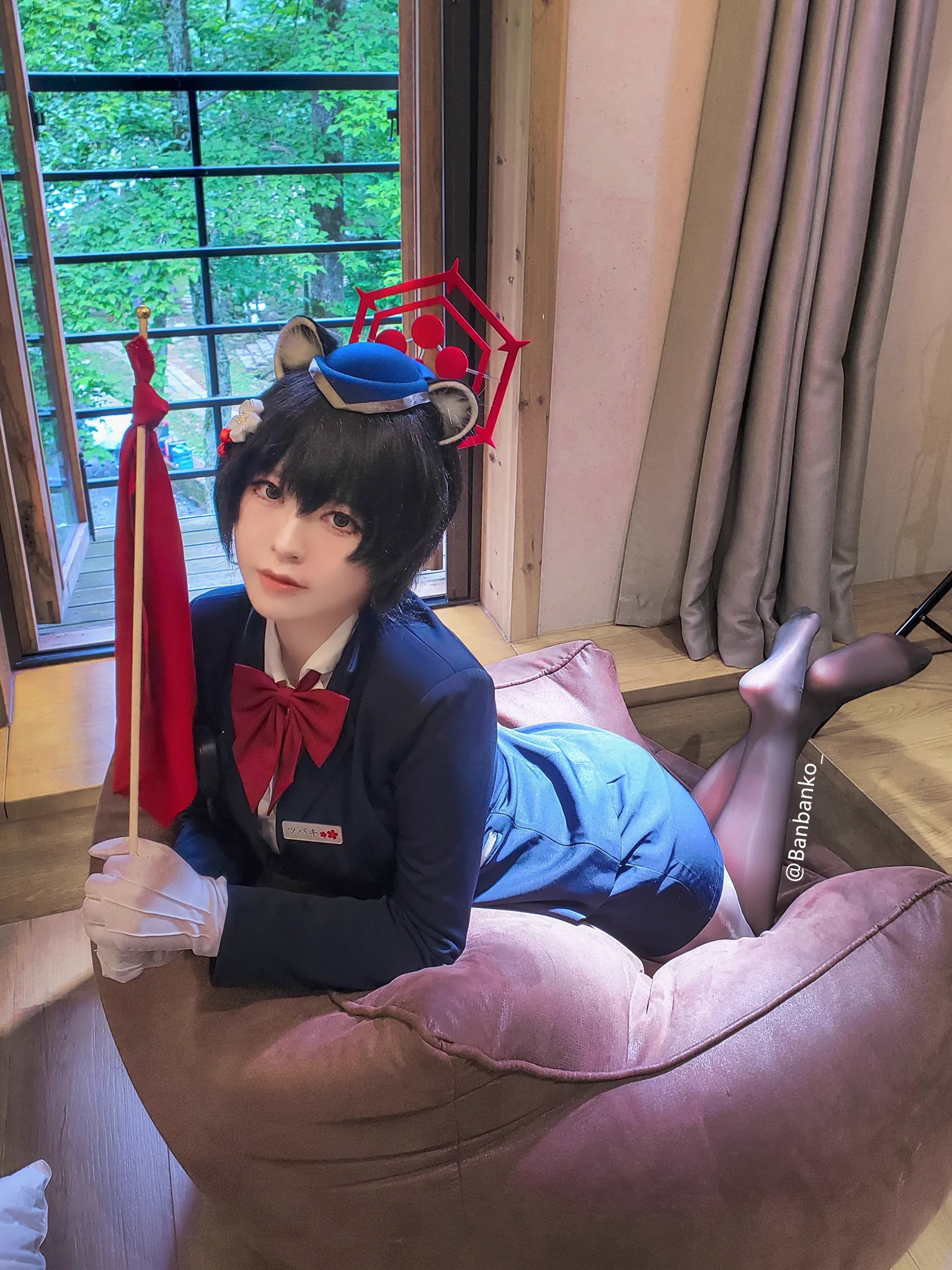 ツバキ😴💤撮影 #ブルアカ #BlueArchive #蔚藍檔案 #春日椿 https://t.co/jy9eR8G7at