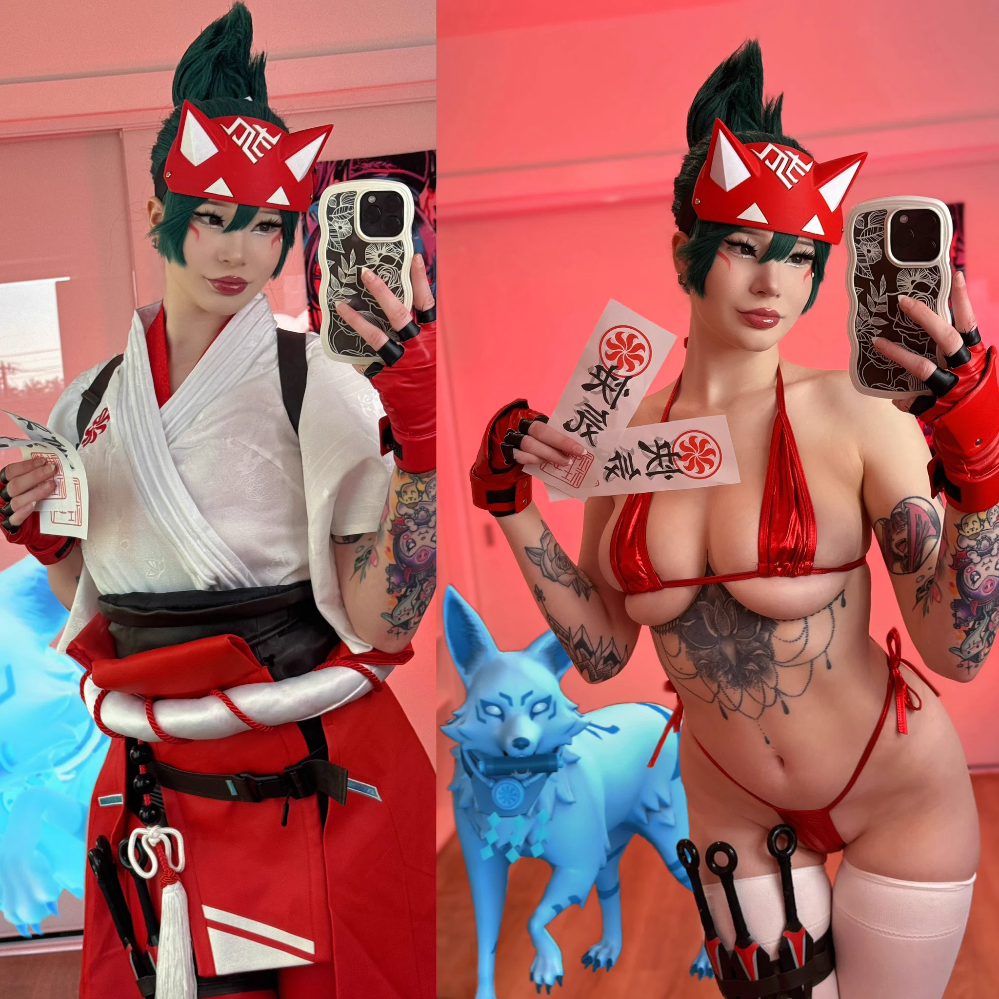 Let the kitsune guide you! 🦊tbh I prefer when the enemy kiri says “Kitsune no kagizume o tokihanatte!” (Unleash the fox’s claws) https://t.co/wQB0ZK3Hj8