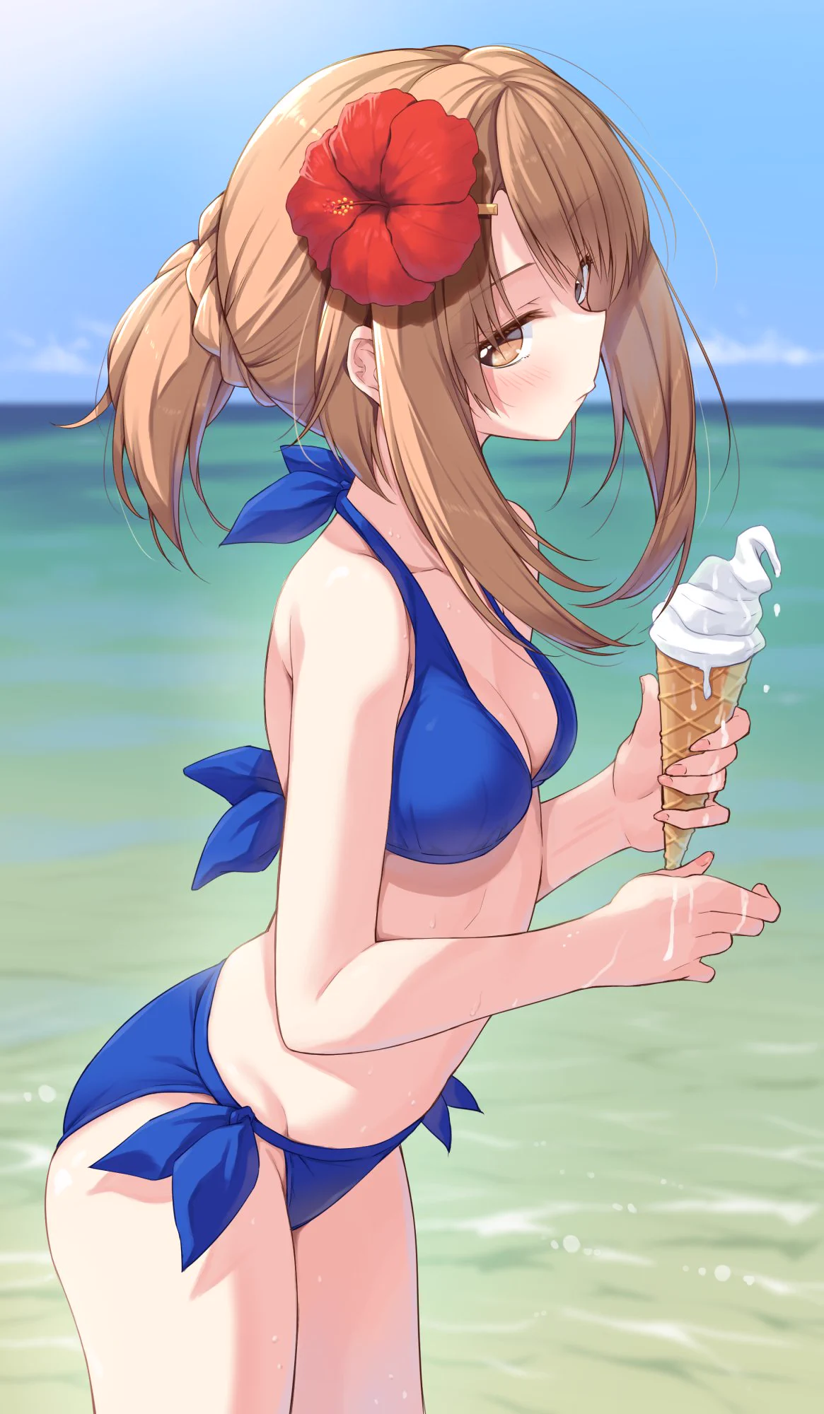 「…暑いね、溶けちゃった」 https://t.co/JtUK1Th8EU