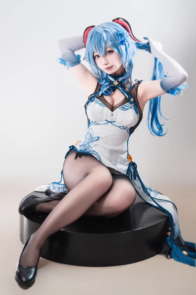 甘雨🦋チャイナドレス#原神 #GenshinImpact https://t.co/8JhGcQm1xH