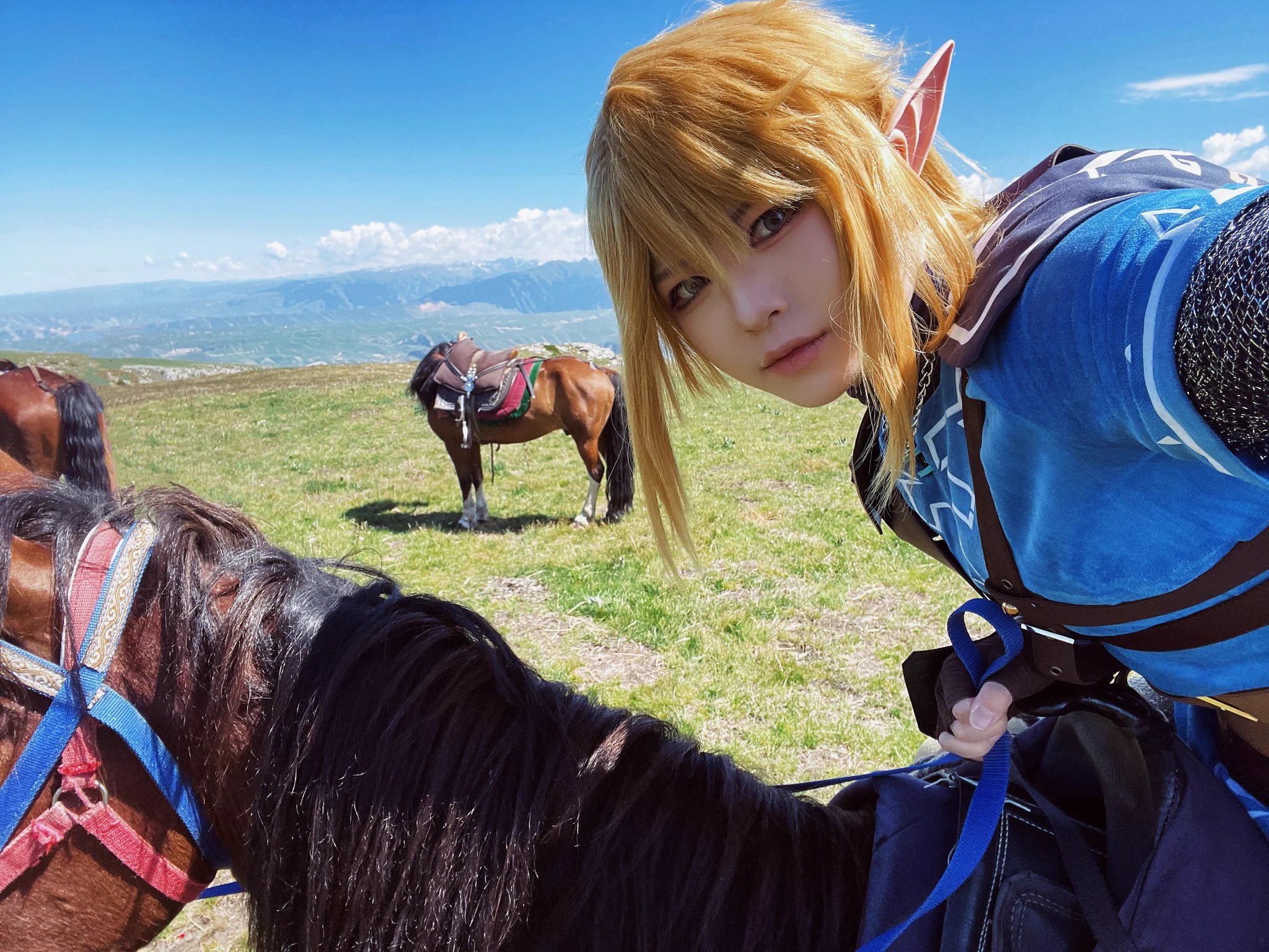 同时cos塞尔达和林克，何尝不是一种夫妻相！🥰#ゼルダの伝説 #zelda #TearsOfTheKingdom #リンク https://t.co/qk46aEJ1SQ