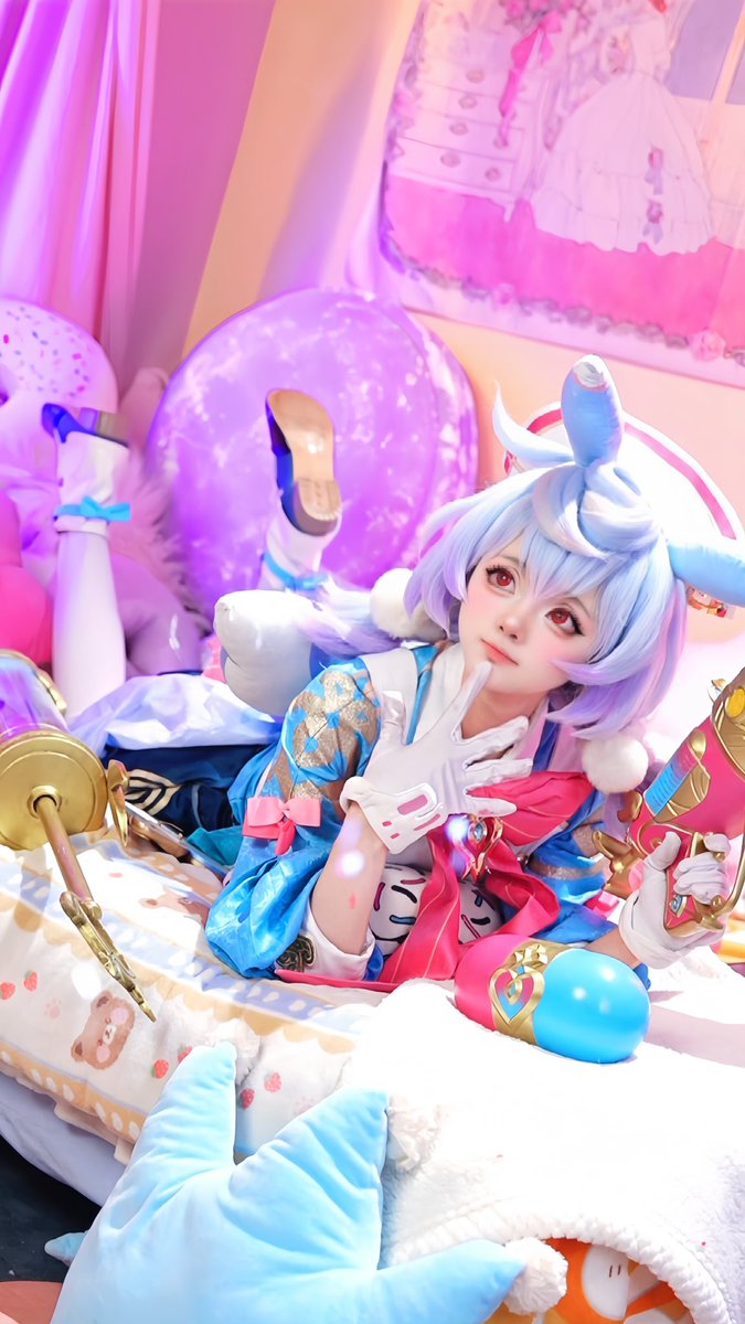 自分の可愛さに責任を持ってね！～🩵
#原神 #GenshinImpacet https://t.co/1tpcmWalTv