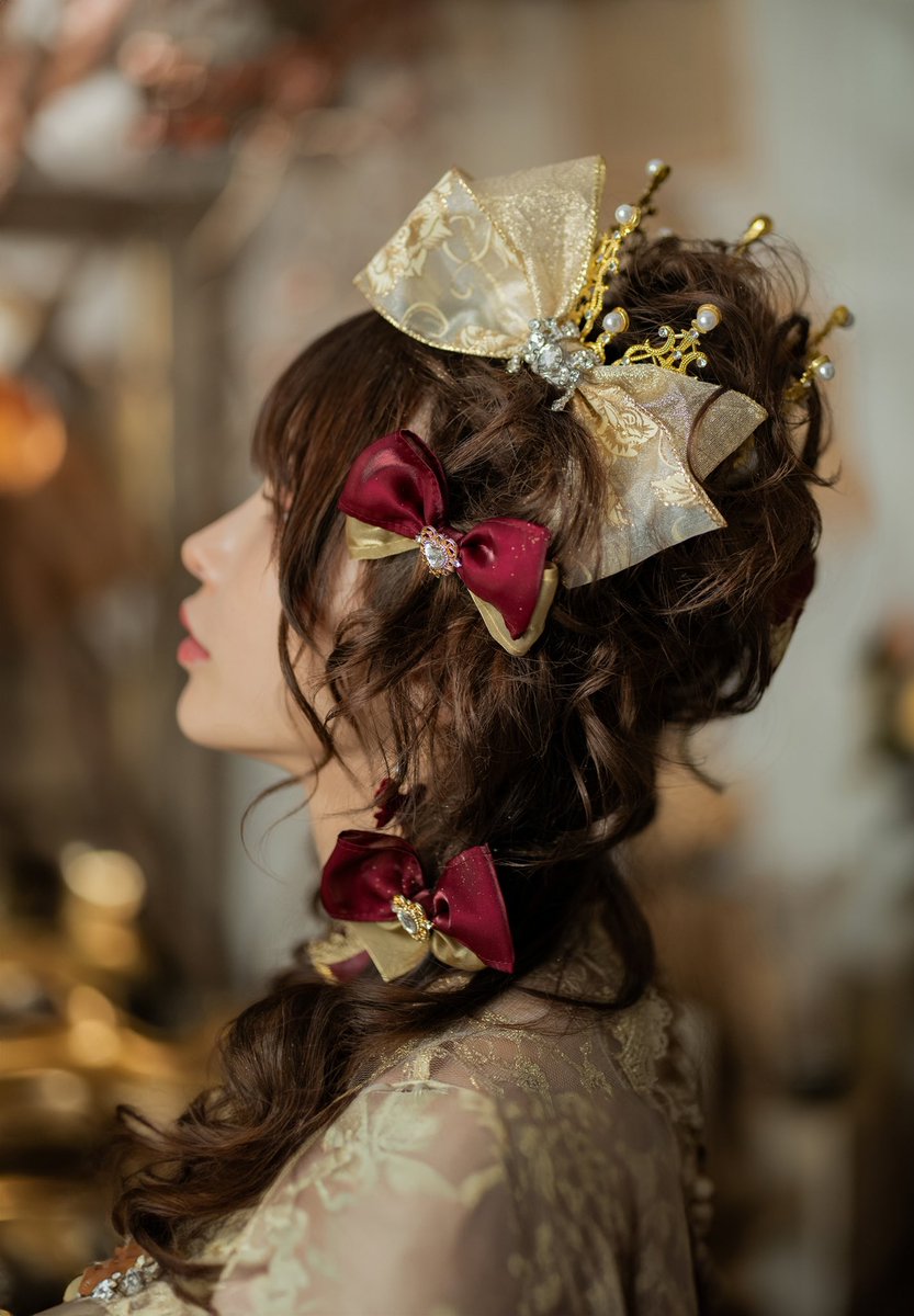 髪飾り可愛くてお気に入り👑 https://t.co/bWCZFy8DA7