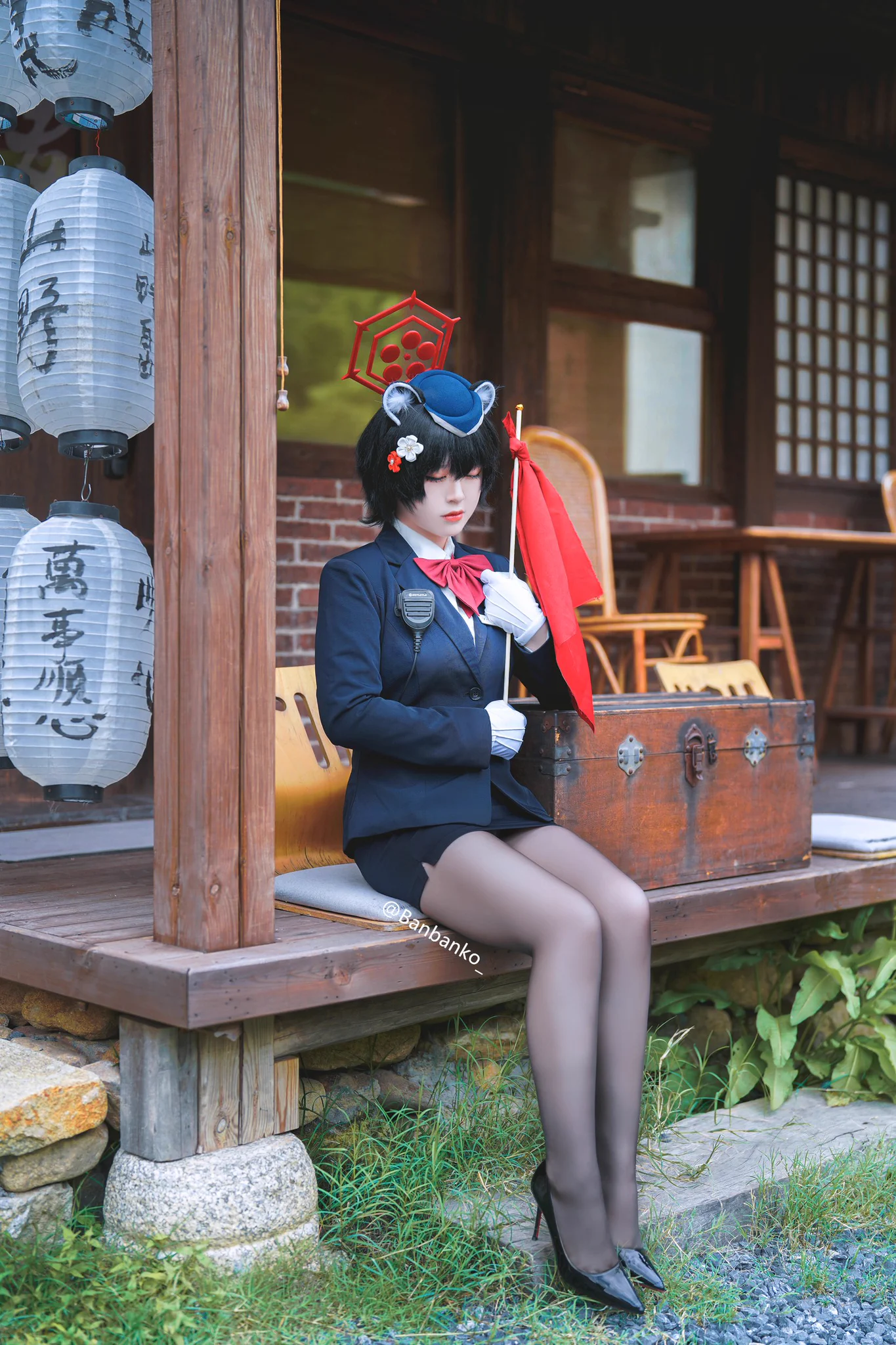 老师～这次椿来当导游了🚩#ブルアカ #BlueArchive #蔚藍檔案 #春日椿 #ツバキ https://t.co/YBtcs62wZp