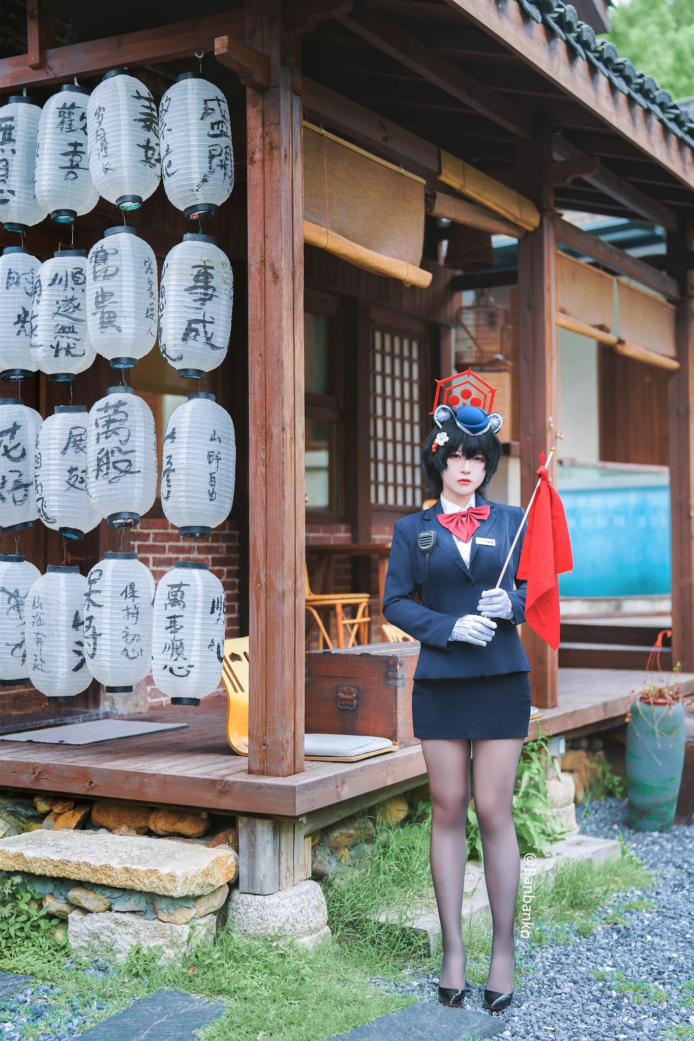 老师～这次椿来当导游了🚩#ブルアカ #BlueArchive #蔚藍檔案 #春日椿 #ツバキ https://t.co/YBtcs62wZp