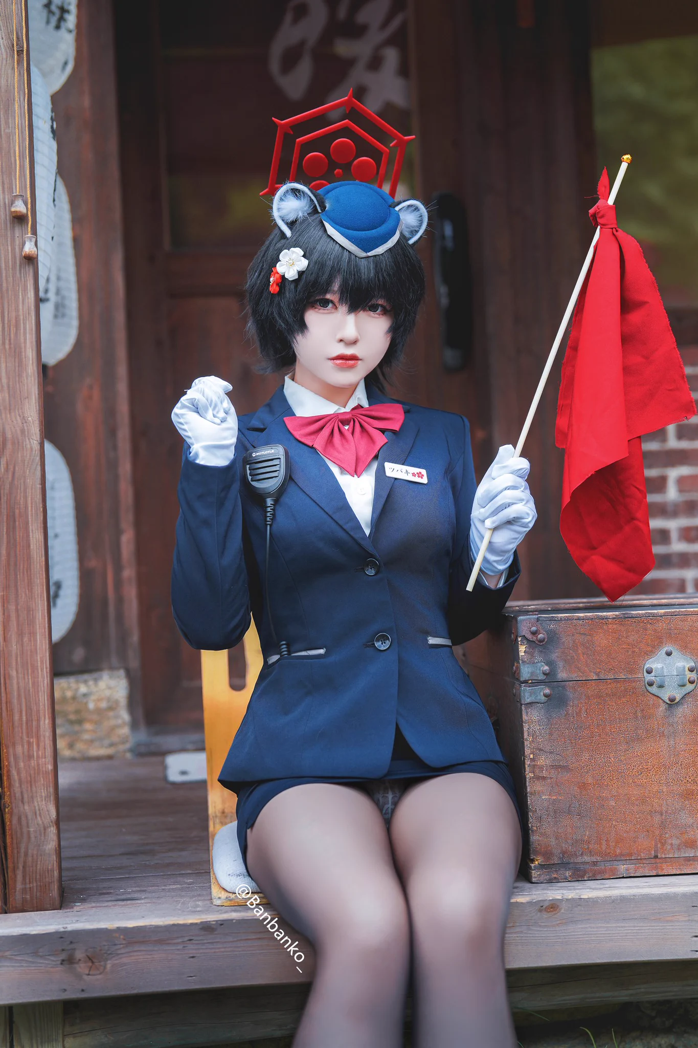 老师～这次椿来当导游了🚩#ブルアカ #BlueArchive #蔚藍檔案 #春日椿 #ツバキ https://t.co/YBtcs62wZp