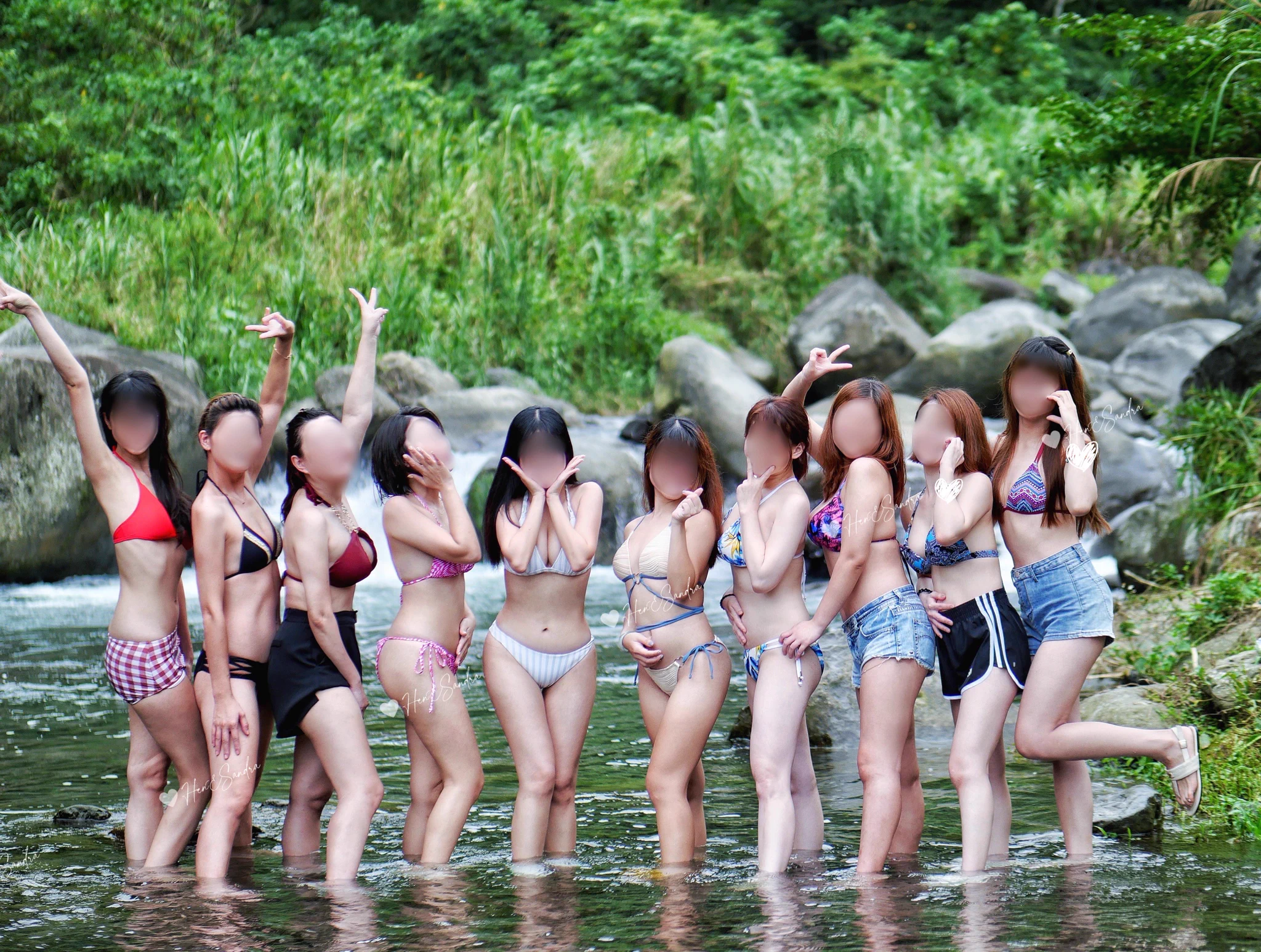 夏日☀️野溪🌊比基尼 👙酒精🍻BBQ🍢原來白天也可以這麼的chill 🙌🙌@Momotv2328 @kw1704 @pink13474477 @Poppy80300158 @cookiecandy03 @mickeyw705 @IPd1rv8rOWHXHJC @hsinsexcp @xiannaicha1234 @crazymia153 @CRuru123130 @HF094521 #夫妻聯誼#bikini#路人大吃冰淇淋#促進小情侶吵架
