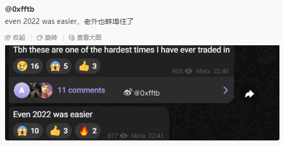 2022反过来看就是标准牛市，门少多了，上下两头好歹有一头是单边呢 https://t.co/T2Zzuo7TGw