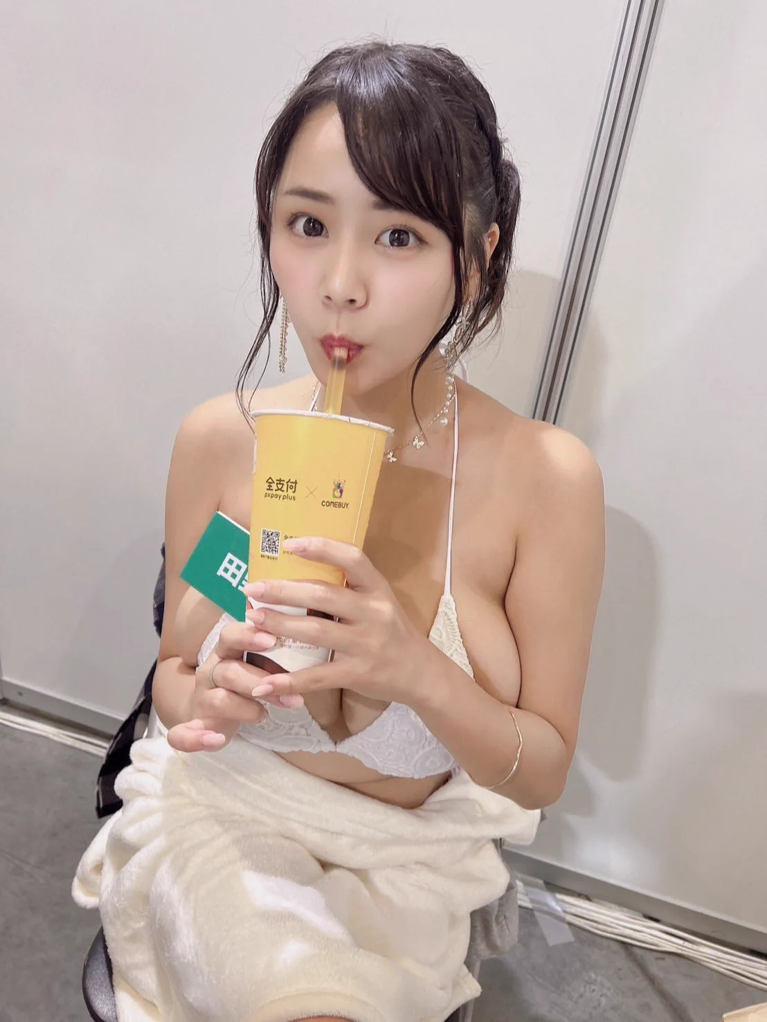台湾のタピオカタイム🧋美味しかった😋#TRE#田野憂 https://t.co/P9OAp3fyAX