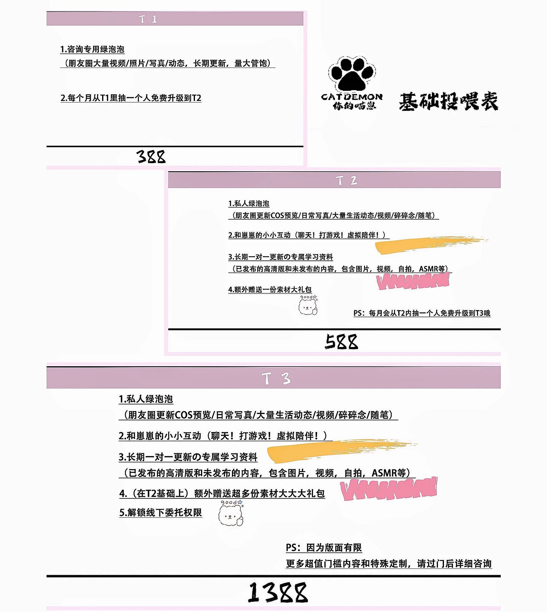 《关于你一觉醒来发现你家的猫变成172长腿美少女并且喜欢裸睡这件事》p2：门槛投喂说明，p3关于崽崽的一些小小介绍
（ps：喜欢喵崽崽可以投喂，也可以线上转赞评多互动来支持喵崽。爱你们～mua❤️） https://t.co/jnnAnpRRO7