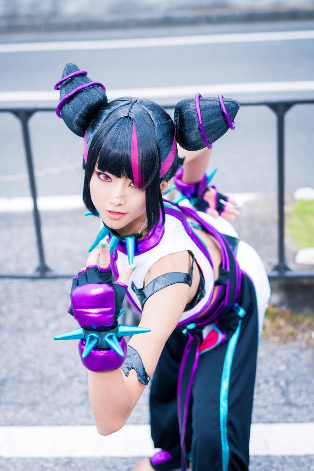 みんなおはよう世界Good Morning World📸 @bere0713#StreetFighter6 #TGS2024 #TGSコスプレ #東京ゲームショウ2024 #スト6 #ジュリ #JuriHan https://t.co/TuGp3Fg5Eo