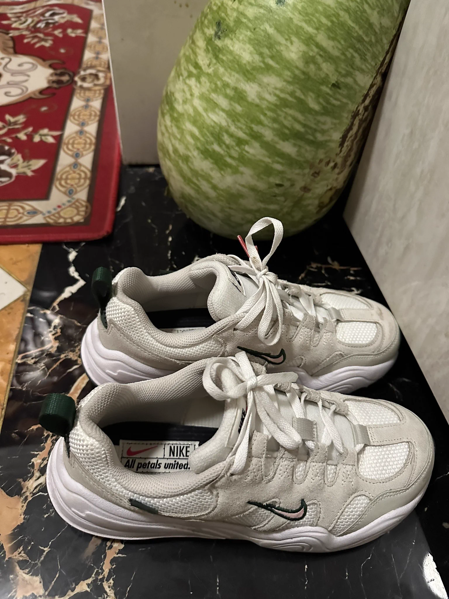 姐妹花点位回访—— 今天只有姐姐的Nike 浓郁的酸臭味和鞋垫上泛黄的痕迹都能说明姐姐每天都要穿这双鞋走很多路 其实要不是在电梯里见到，我都难以接受可爱的短发高中妹会把鞋穿的这么反差 #扫楼 #打胶 #玩鞋 #原味 #高中生 https://t.co/DtIYjehIGC