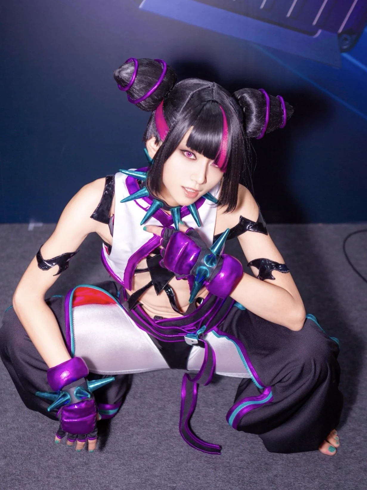 みんなおはよう世界Good Morning World📸 @taka67380#StreetFighter6 #TGS2024 #TGSコスプレ #東京ゲームショウ2024 #スト6 #ジュリ #JuriHan https://t.co/GmSAF5GKab