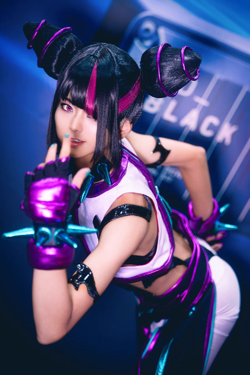 みんなおはよう世界Good Morning World📸 @MrPilipo #StreetFighter6 #TGS2024 #TGSコスプレ #東京ゲームショウ2024 #スト6 #ジュリ #JuriHan https://t.co/nBCaWlh0o8