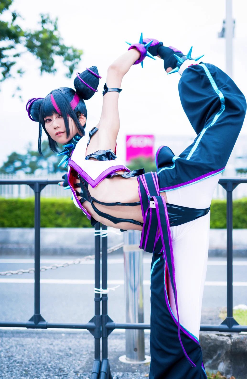 みんなおはよう世界Good Morning World📸 @bere0713#StreetFighter6 #TGS2024 #TGSコスプレ #東京ゲームショウ2024 #スト6 #ジュリ #JuriHan https://t.co/HJC2gyxx9X