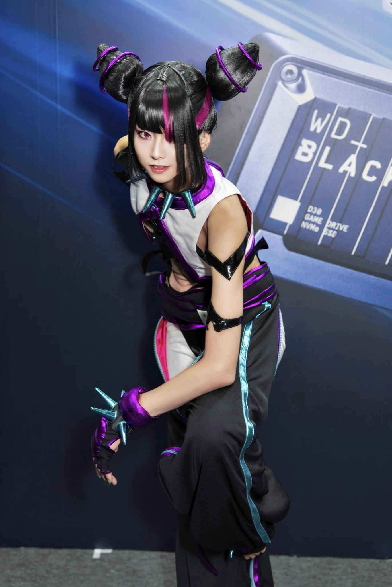 みんなおはよう世界Good Morning World📸 @BeatonParadise #StreetFighter6 #TGS2024 #TGSコスプレ #東京ゲームショウ2024 #スト6 #ジュリ #JuriHan https://t.co/suRk8N11tb