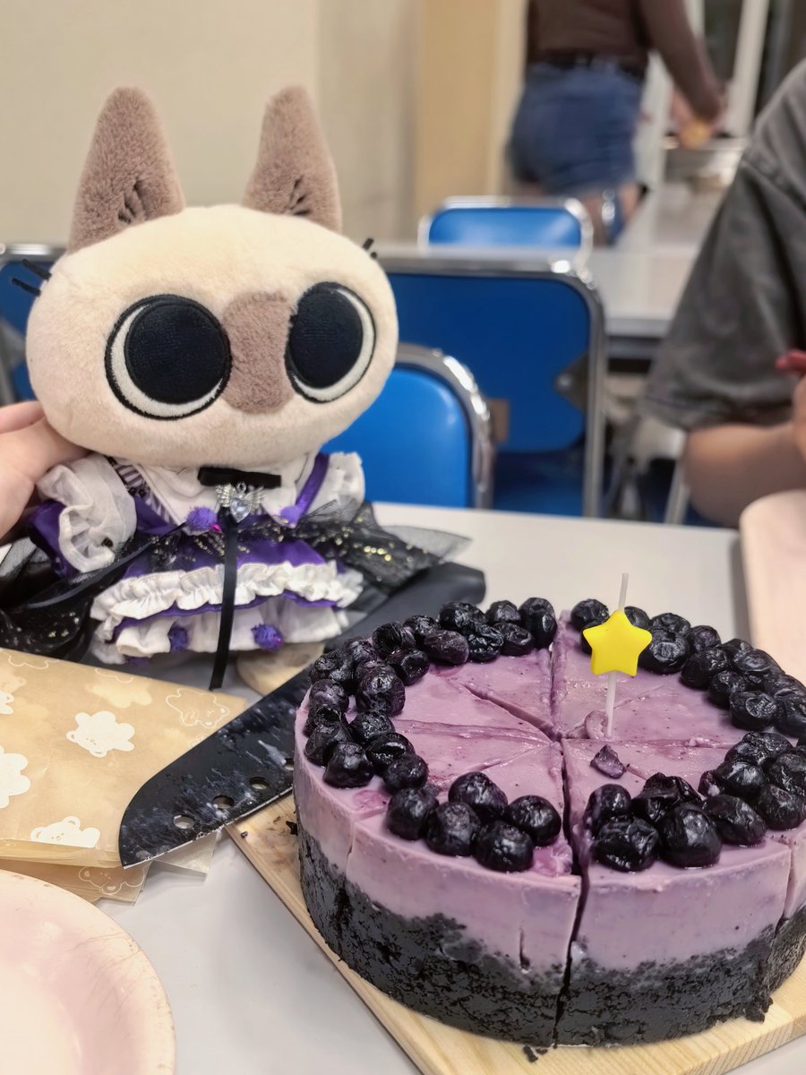 @yamanobejin 小豆さんの誕生日にケーキを作った₍˄·͈༝·͈˄*₎◞ ̑̑♡誕生日おめでとうー♪ https://t.co/XYoll2Idlj